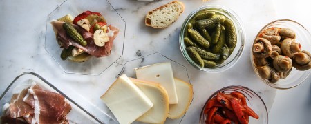 Ingrédients recette raclette au four