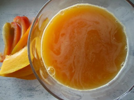 Jus de poivrons et orange