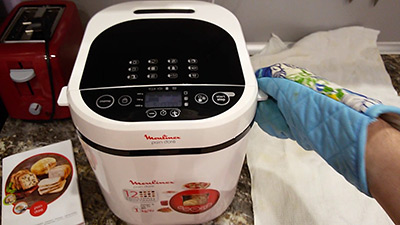 utilisation cuisine Moulinex pain doré